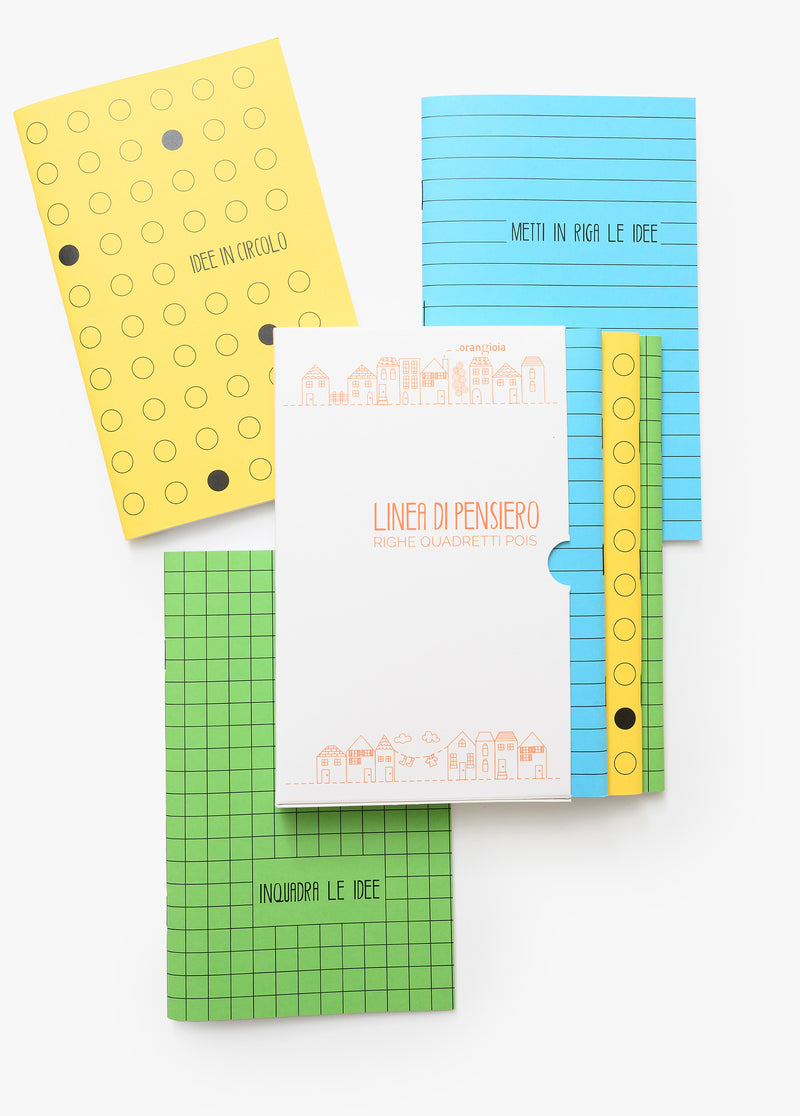 Tris Notebooks Line of Thought