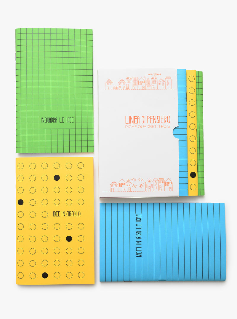 Tris Notebooks Line of Thought