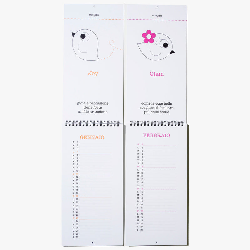 Calendario Joy&Friends